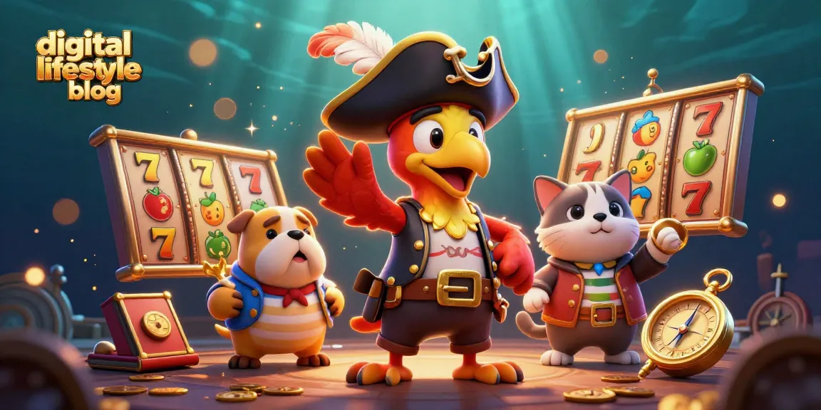 Experience thrilling gameplay with slots in this engaging digital lifestyle blog scene.