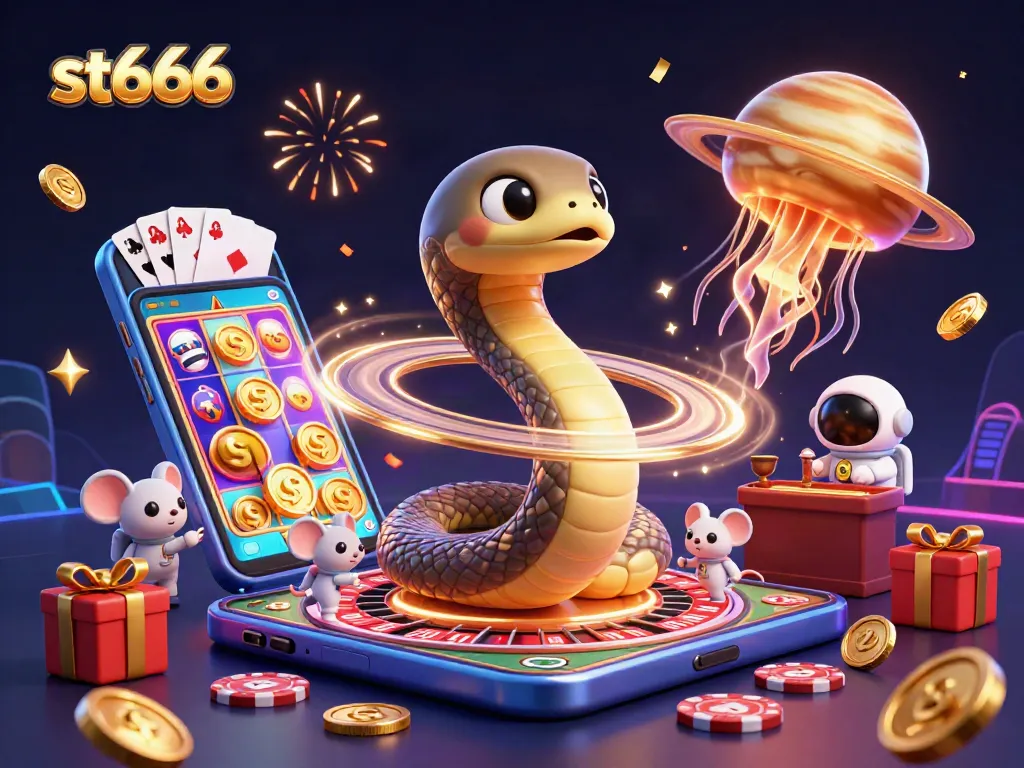 Engage in winning strategies at st666 with a vibrant 3D casino universe featuring unique game elements.