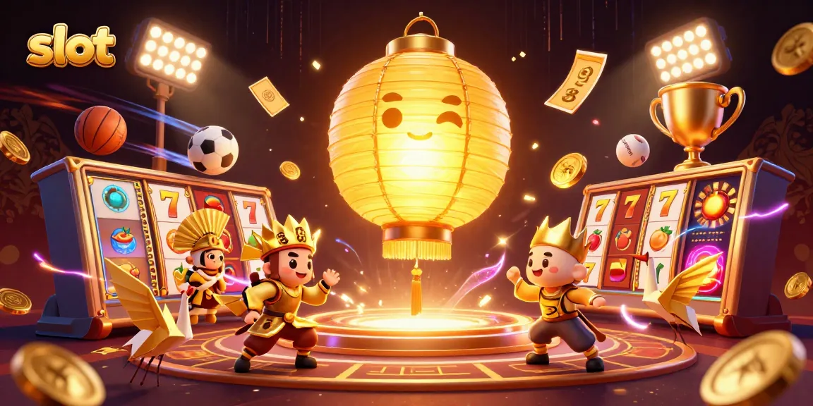 Boost your chances at slot games with vibrant casino elements and dynamic characters.