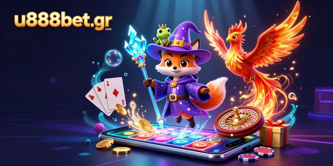 Experience thrilling wins with u888bet.gr com in an enchanting 3D casino world filled with games and excitement.