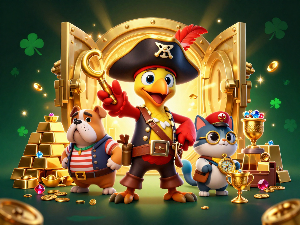Luckywin offers an exciting pirate-themed casino experience filled with treasures and vibrant games.