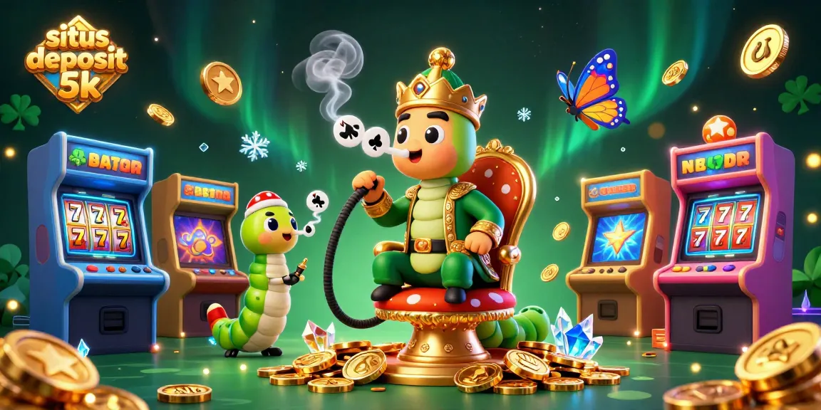 Spin and win at situs deposit 5k with vibrant games and a colorful casino atmosphere.