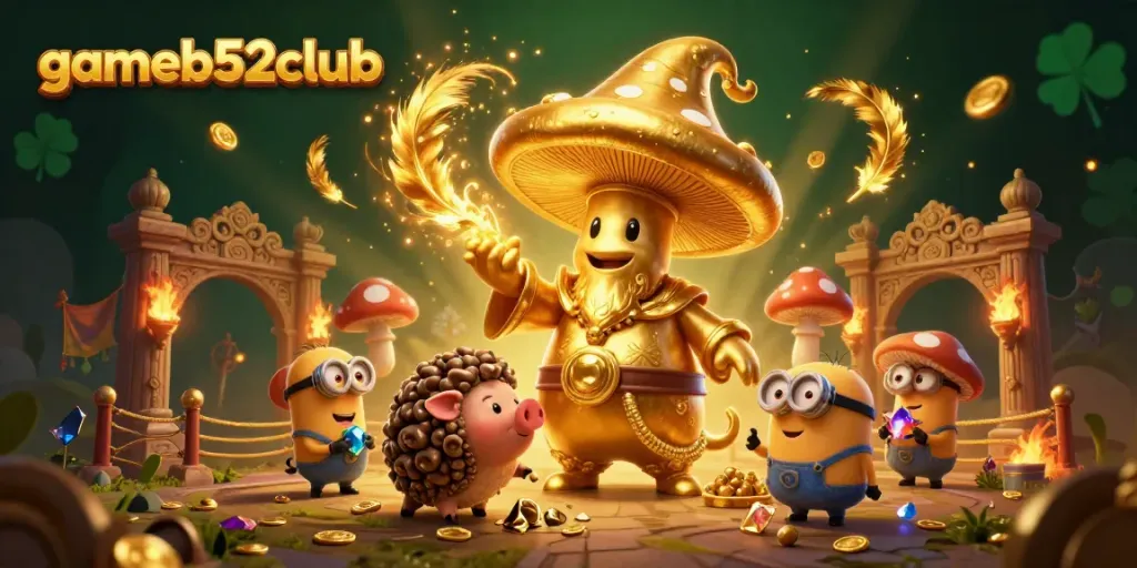 Engage with gameb52club's magical casino experience, featuring treasure hunting and jackpot potential.