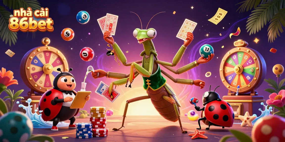Engage in thrilling gameplay at nhà cái 86bet with vibrant prizes and festive elements.