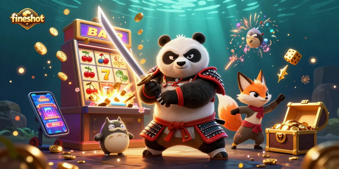 Engage in thrilling gameplay at fiveshot with dynamic jackpot adventures featuring a samurai panda and ninja fox.