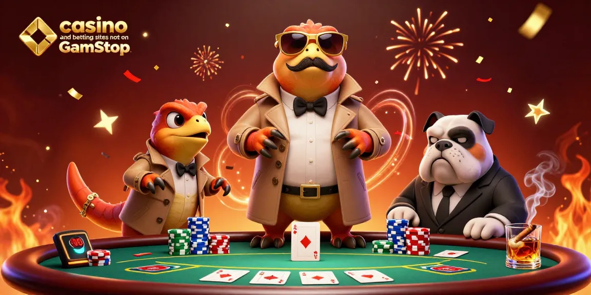 Betting fun with raptors in a trench coat at casino and betting sites not on GamStop.