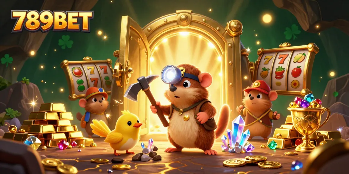 Engage with thrilling slots at 789BET while exploring golden treasures and vibrant gems.